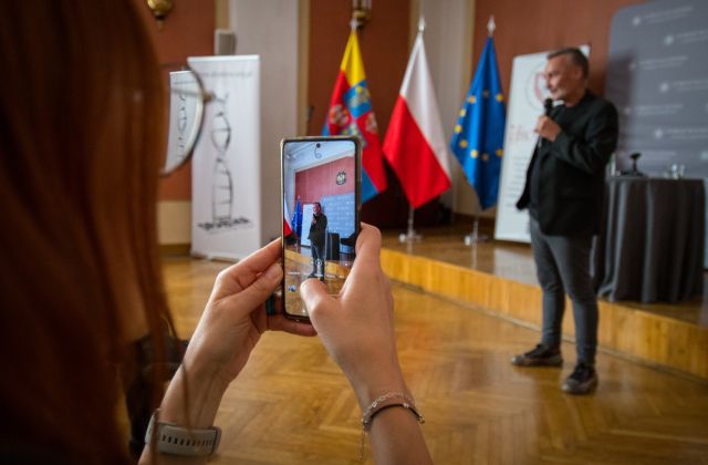 Spotkanie z Piotrem Pogonem w Starostwie Powiatowym 