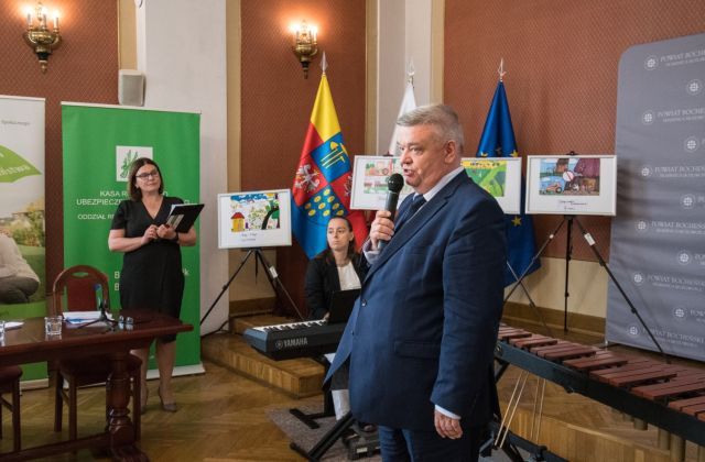 Bezpiecznie na wsi mamy, bo o zdrowie dbamy - wręczenie nagród w konkursie