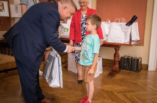 Bezpiecznie na wsi mamy, bo o zdrowie dbamy - wręczenie nagród w konkursie