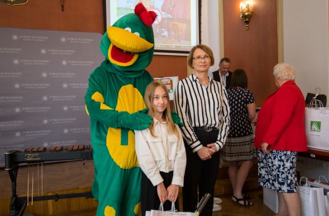 Bezpiecznie na wsi mamy, bo o zdrowie dbamy - wręczenie nagród w konkursie