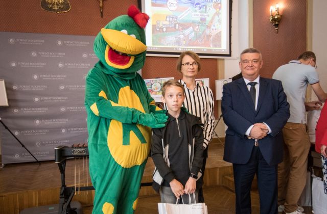 Bezpiecznie na wsi mamy, bo o zdrowie dbamy - wręczenie nagród w konkursie