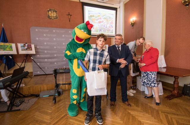Bezpiecznie na wsi mamy, bo o zdrowie dbamy - wręczenie nagród w konkursie