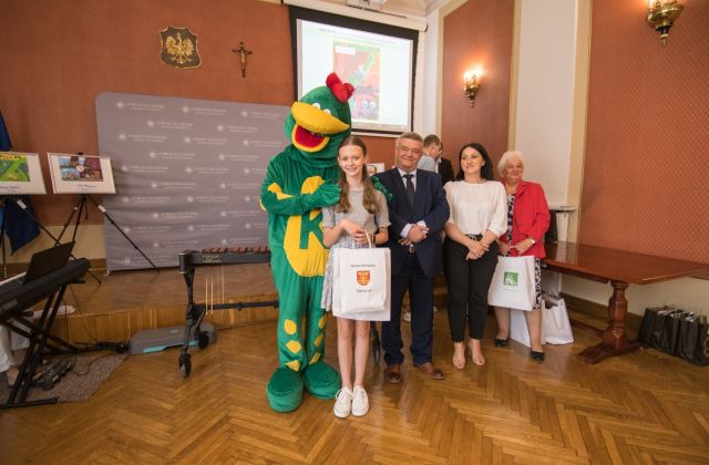 Bezpiecznie na wsi mamy, bo o zdrowie dbamy - wręczenie nagród w konkursie