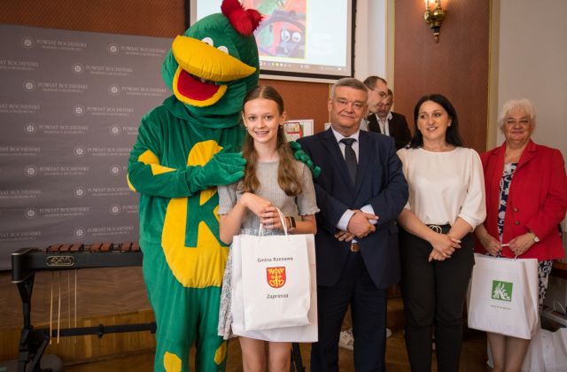 Bezpiecznie na wsi mamy, bo o zdrowie dbamy - wręczenie nagród w konkursie