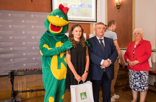 Bezpiecznie na wsi mamy, bo o zdrowie dbamy - wręczenie nagród w konkursie