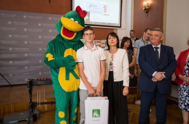 Bezpiecznie na wsi mamy, bo o zdrowie dbamy - wręczenie nagród w konkursie