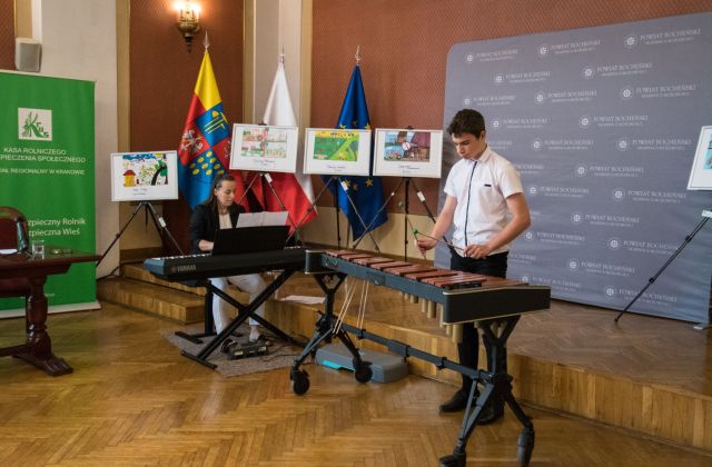 Bezpiecznie na wsi mamy, bo o zdrowie dbamy - wręczenie nagród w konkursie