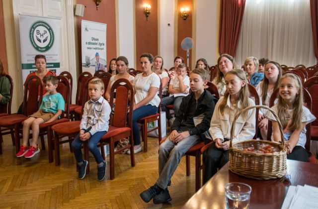 Bezpiecznie na wsi mamy, bo o zdrowie dbamy - wręczenie nagród w konkursie