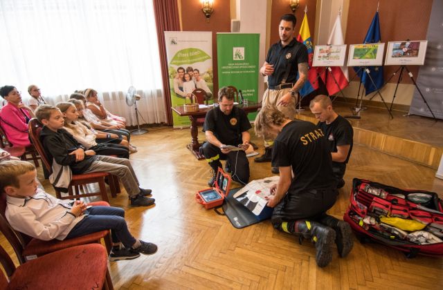 Bezpiecznie na wsi mamy, bo o zdrowie dbamy - wręczenie nagród w konkursie