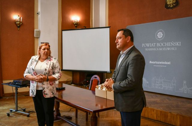 Uczniowe z Lwowa odwiedzili 1 LO w Bochni