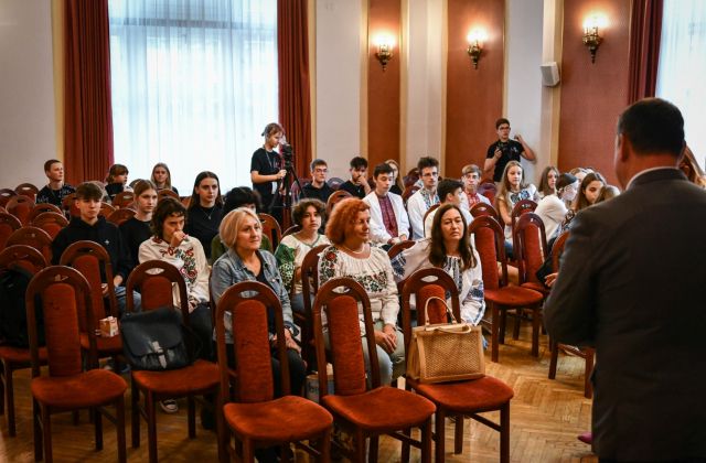 Uczniowe z Lwowa odwiedzili 1 LO w Bochni