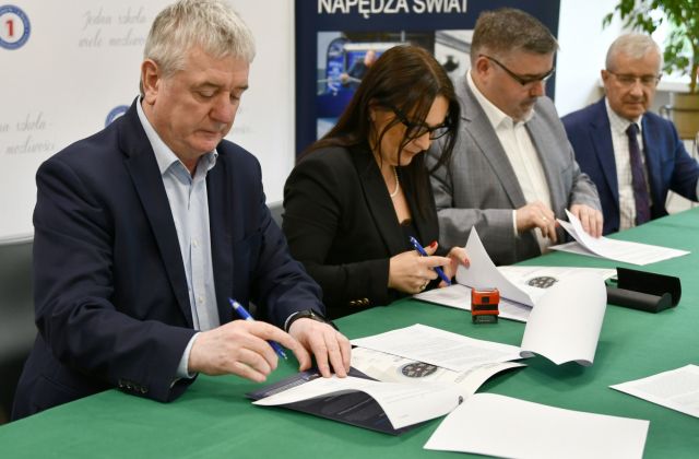 ZS Nr 1 podpisał porozumienie o współpracy z PRATT 