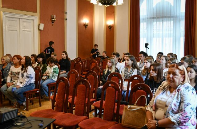 Uczniowe z Lwowa odwiedzili 1 LO w Bochni
