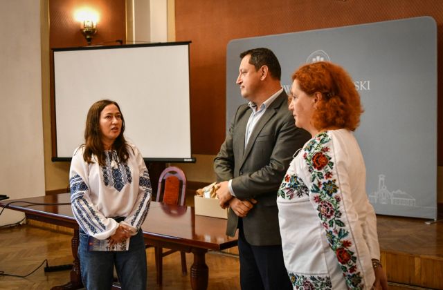 Uczniowe z Lwowa odwiedzili 1 LO w Bochni