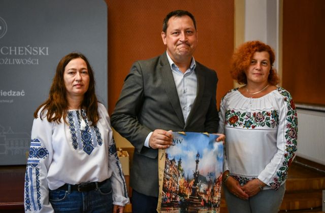 Uczniowe z Lwowa odwiedzili 1 LO w Bochni