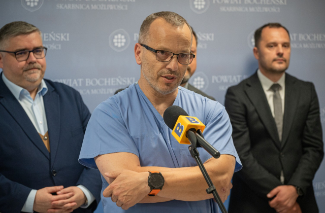 Konferencja prasowa dot. inwestycji dofinansowanych ze środków z Krajowego Planu Odbudowy