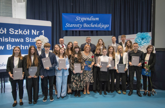 Stypendia i Nagrody Starosty Bocheńskiego dla uczniów i nauczycieli