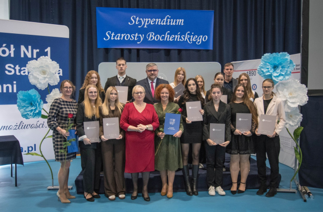 Stypendia i Nagrody Starosty Bocheńskiego dla uczniów i nauczycieli