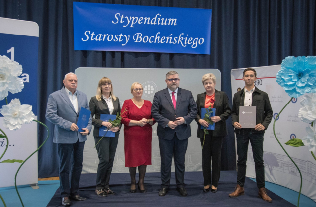 Stypendia i Nagrody Starosty Bocheńskiego dla uczniów i nauczycieli