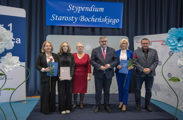 Stypendia i Nagrody Starosty Bocheńskiego dla uczniów i nauczycieli