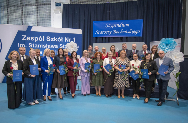 Stypendia i Nagrody Starosty Bocheńskiego dla uczniów i nauczycieli