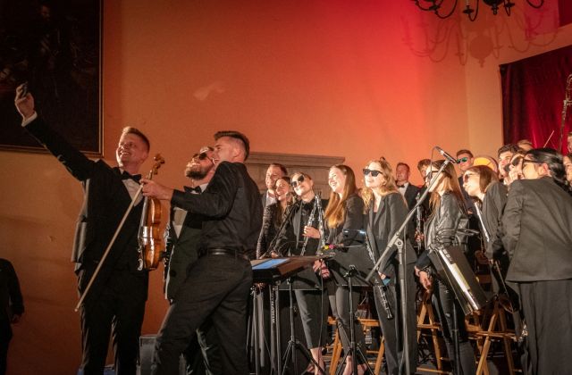 Koncer muzyki filmowej na zamku w Wiśniczu 
