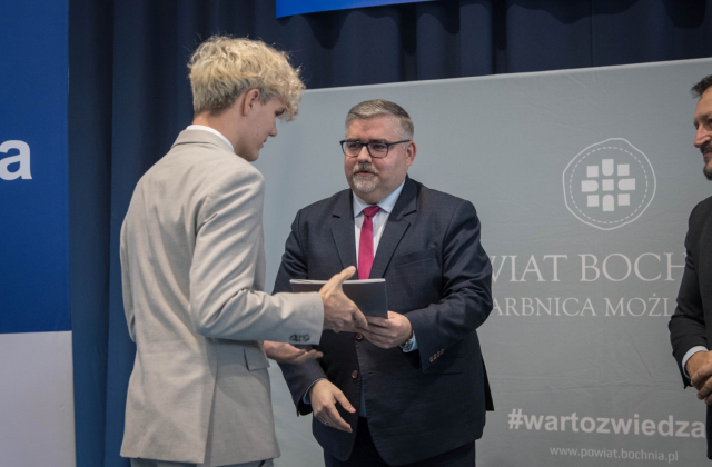 Stypendia i Nagrody Starosty Bocheńskiego dla uczniów i nauczycieli