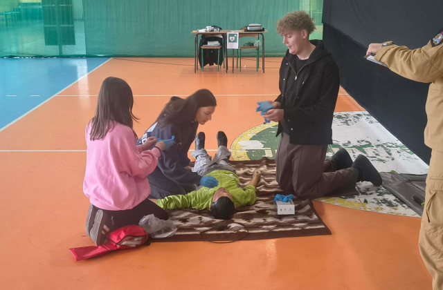 I Powiatowy Konkurs w Udzielaniu Pierwszej Pomocy dla Szkół Podstawowych