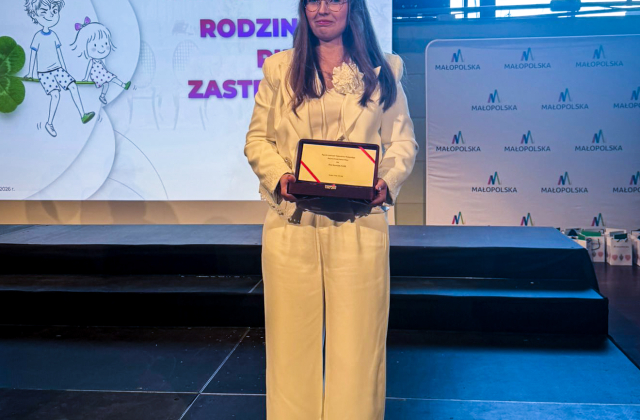 Zawodowa rodzina zastępcza z terenu powiatu bocheńskiego z nagrodą POLONIA MINOR 2026
