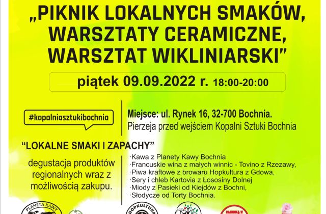 Piknik lokalnych smaków, warsztaty ceramiczne i wikliniarskie