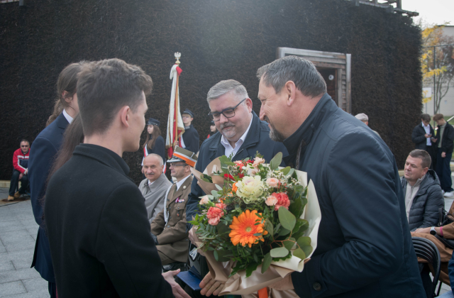 Ślubowanie pierwszoklasistów I Liceum Ogólnokształcącego w Bochni