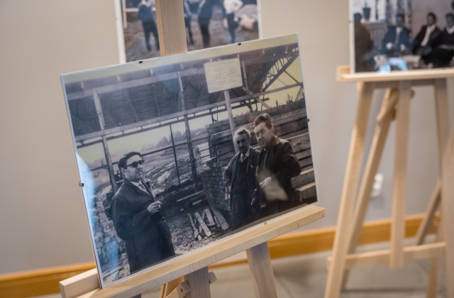 Odsłonięcie tablicy upamiętniającej Adolfa Miterę – twórcę bocheńskiego przemysłu chłodniczego