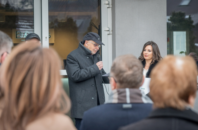 Odsłonięcie tablicy upamiętniającej Adolfa Miterę – twórcę bocheńskiego przemysłu chłodniczego