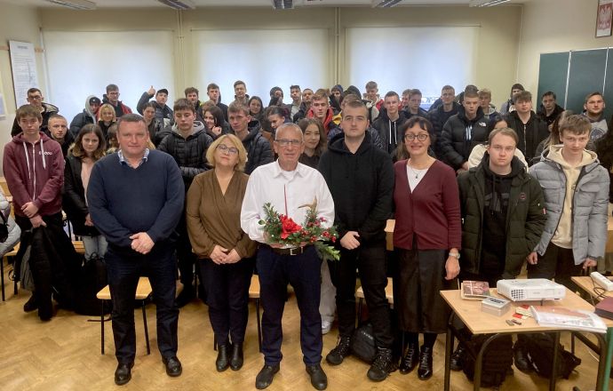 Spotkanie z represjonowanym bohaterem stanu wojennego