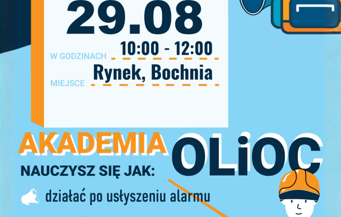Krajowy Trening Reagowania Akademii OLiOC w Powiecie Bocheńskim.