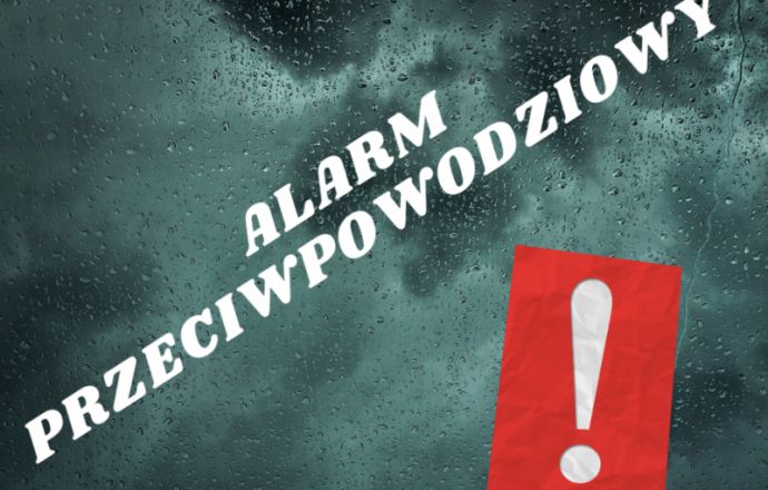 Alarm przeciwpowodziowy w powiecie