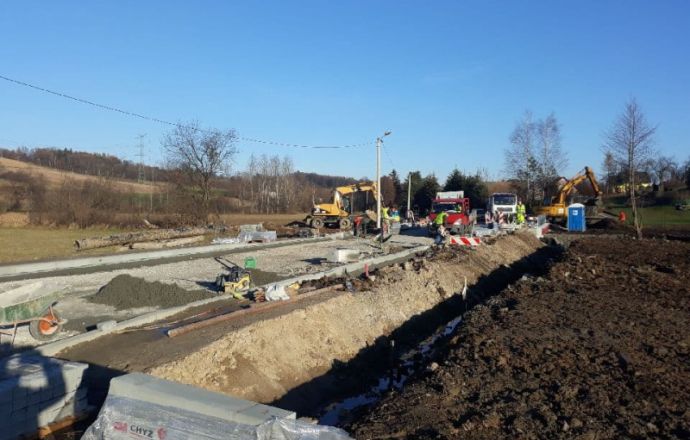 Droga w Nieprześni zamknięta