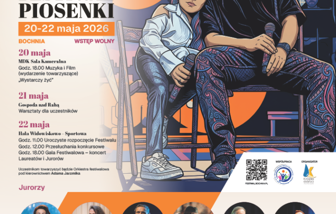 19. edycja Małopolskiego Festiwalu Piosenki „Integracja malowana dźwiękiem”