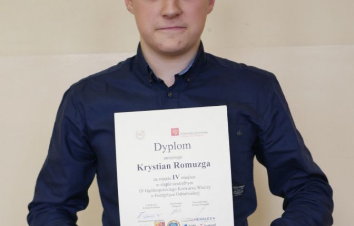 Krystian Rozmuga z Budowlanki zna się na Energetycje Odnawialnej