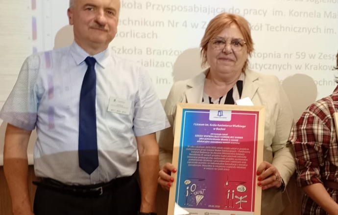I Liceum z certyfikatem Instytutu Badań Edukacyjnych