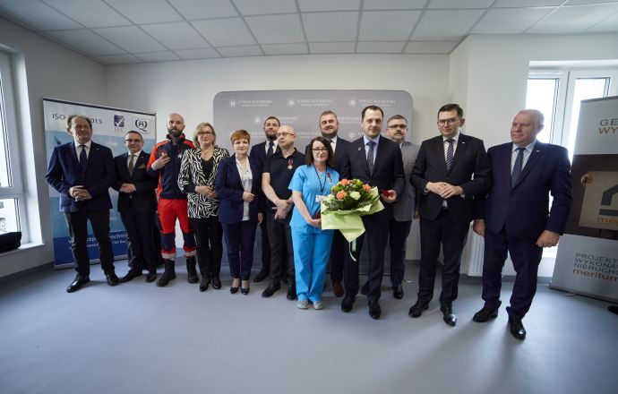 Wręczenie odznaczeń pracownikom bocheńskiego szpitala