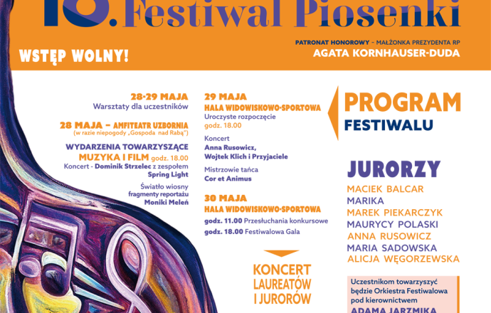 Małopolski Festiwal Piosenki "Integracja malowana dżwiękiem"