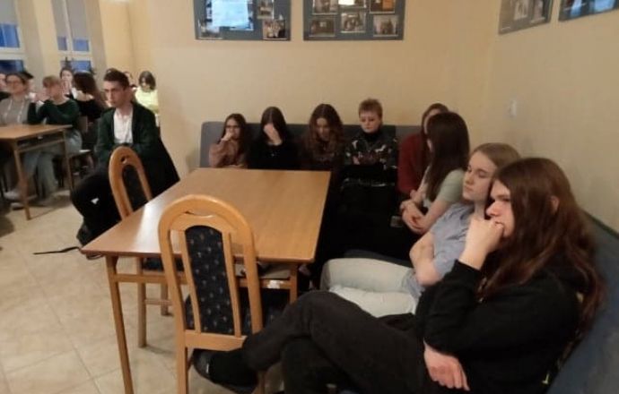 warsztaty dla młodzieży mieszkającej w Bursie Szkolnej
