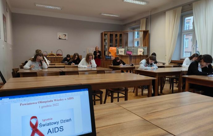Powiatowa Olimpiada Wiedzy Porozmawiajmy o AIDS