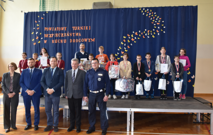 Powiatowy finał Ogólnopolskiego Turnieju Bezpieczeństwa w Ruchu Drogowym 