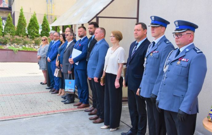 Obchody Świeta Policji w KPP w Bochni