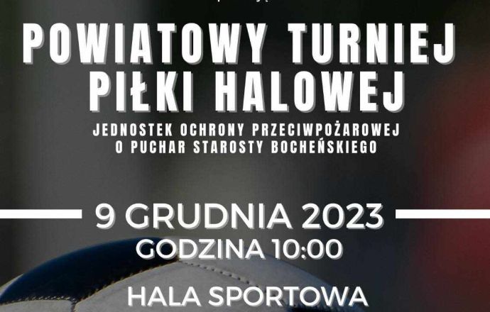 Powiatowy Turniej Piłki Halowej
