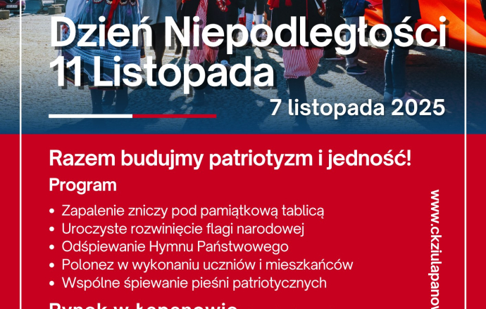 Razem budujmy patriotyzm i jedność!