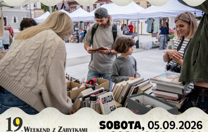 Ruszyły zapisy na II Targi Rzeczy Różnych w ramach Weekendu z Zabytkami Powiatu Bocheńskiego 