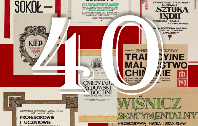 Zaproszenie na 40 jubileuszowe Czwartkowe Spotkanie Muzealne